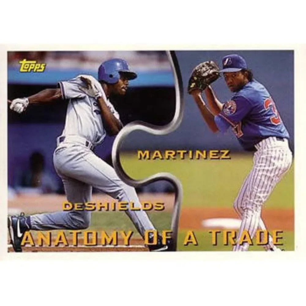 1994 Topps Traded Pedro Martinez / Delino Deshields AT 42T Montreal Expos / Los
